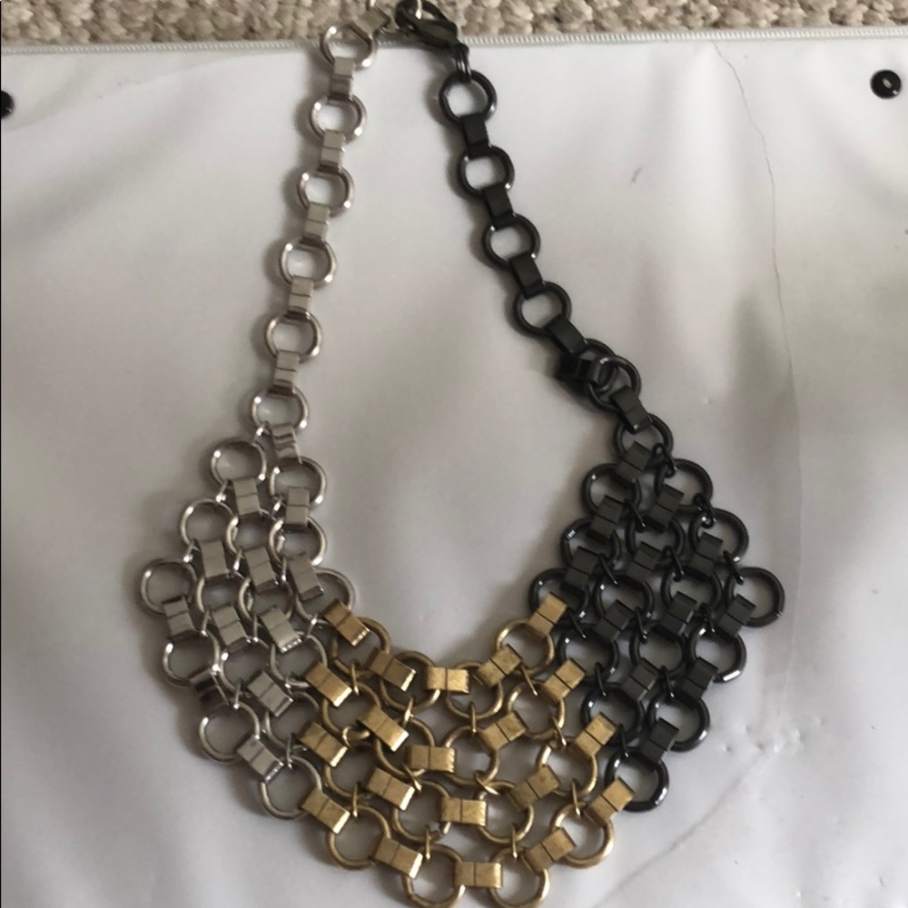 Women’s hand made chain necklace.